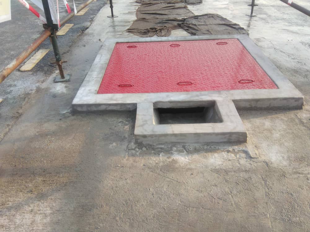 Cable Trench Duct at ORF Plant 2