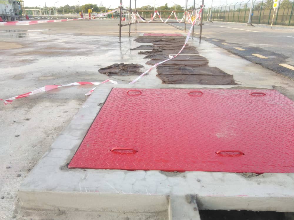 Cable Trench Duct at ORF Plant 5
