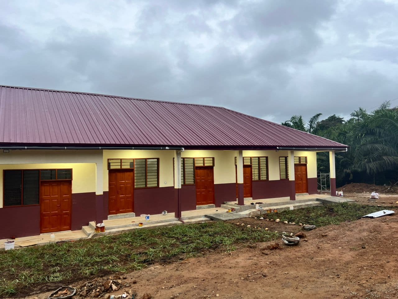 Construction of 6 units classroom block at NASS