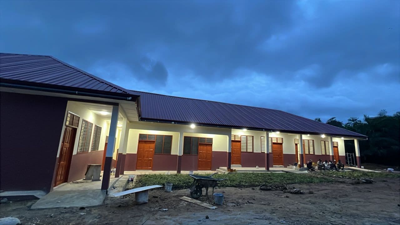 Construction of 6 units classroom block at NASS 2