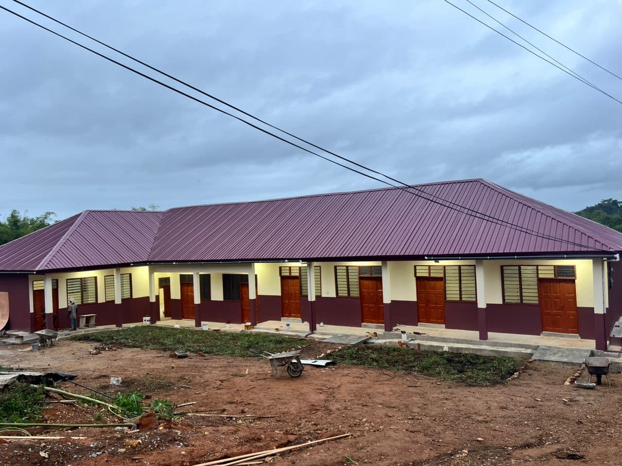 Construction of 6 units classroom block at NASS 3