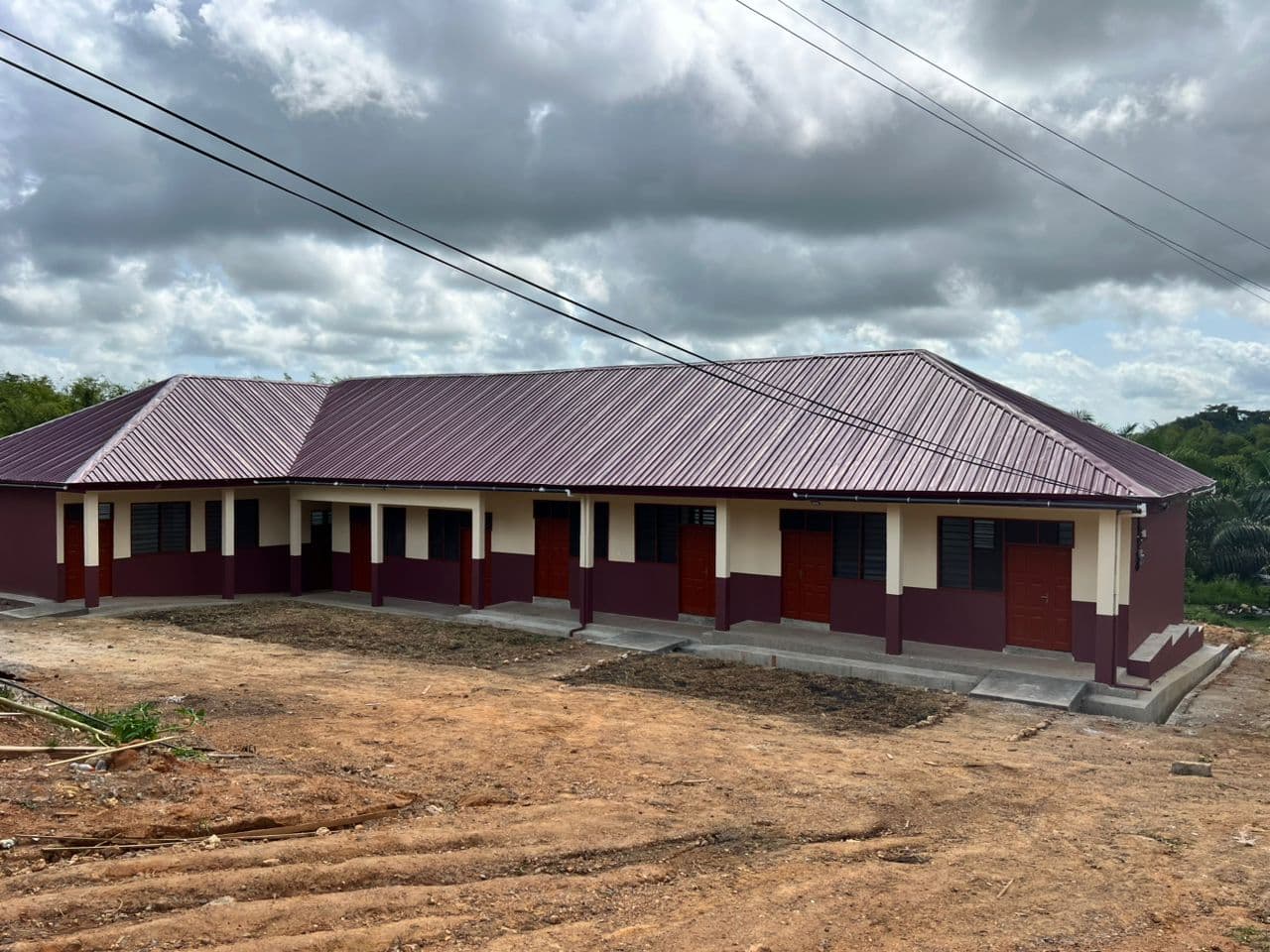 Construction of 6 units classroom block at NASS 4