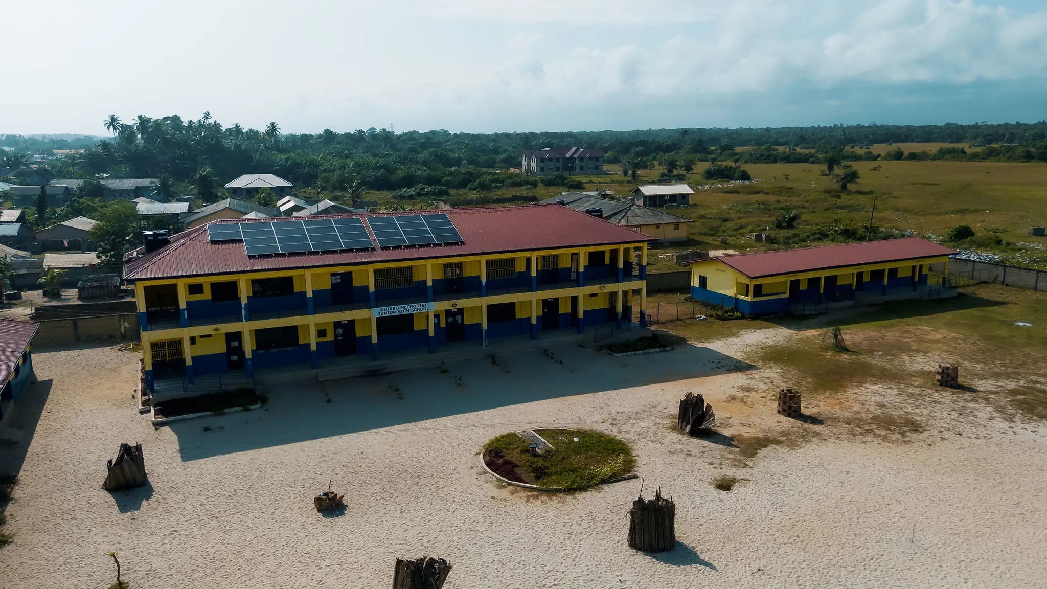 Completed facility aerial