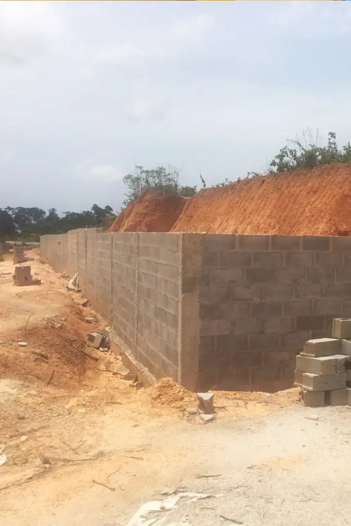 Civil works in progress