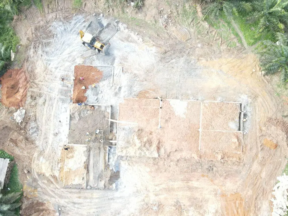Construction progress