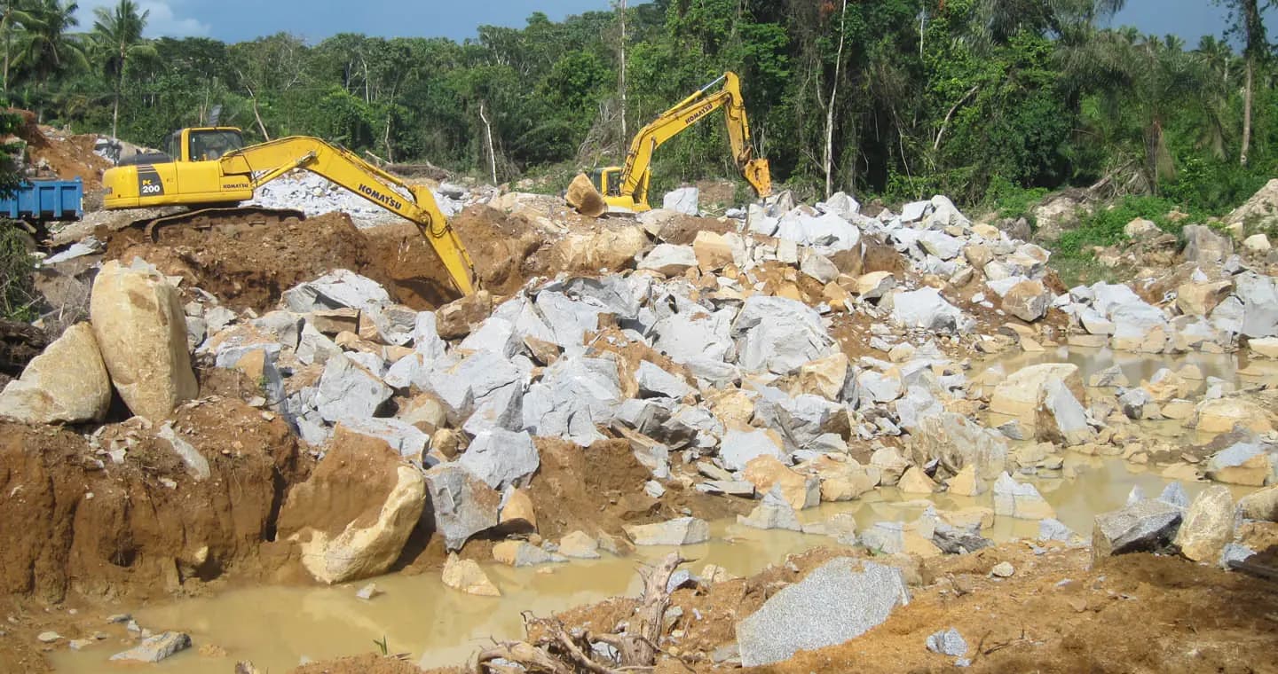 Quarry & Aggregate Mining Site