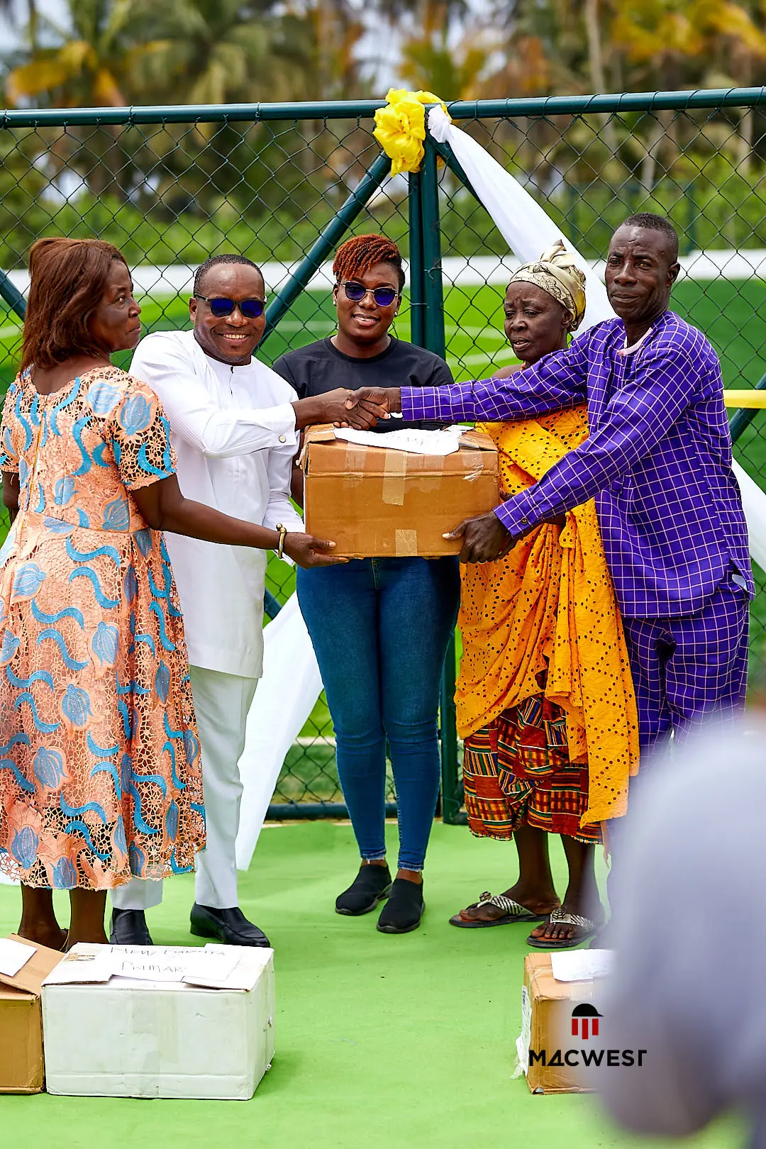 Handover ceremony