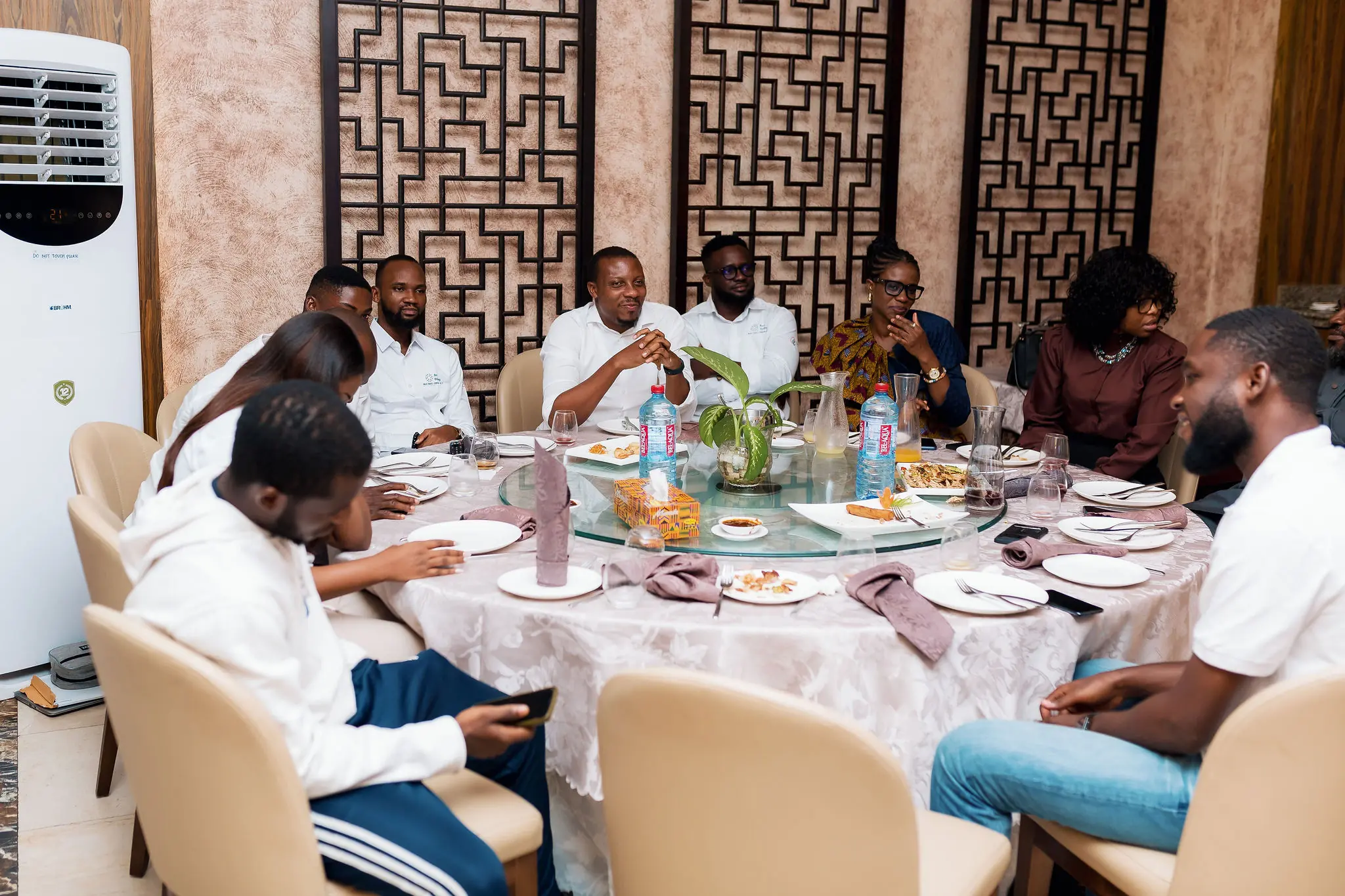 Staff board meeting